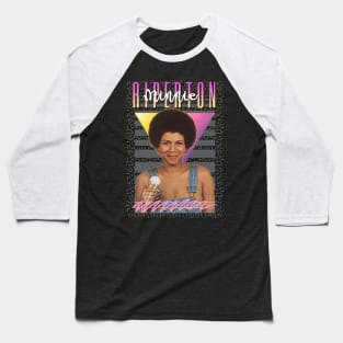 Minnie Riperton Aesthetic 80s Fan Art Baseball T-Shirt